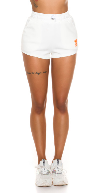 Shorts with pockets White